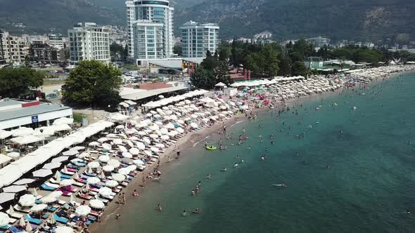 Budva Old City Montenegro Europe Crna Gora Adriatic Sea Vacation Holiday Summer Beach