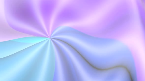 Smooth rainbow waves from a single point. alt