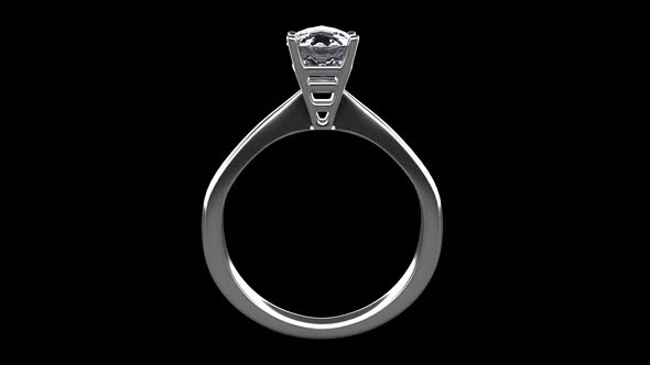 Solitaire Ring 4K Looped