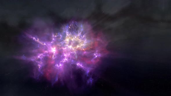 Intro Space Nebula 4k, Motion Graphics | VideoHive