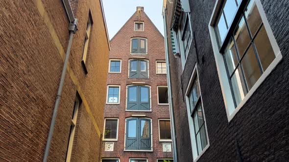 View Of The Old Houses Of Amsterdam