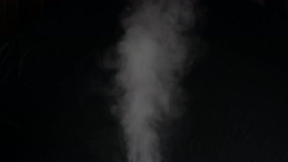 Realistic dry smoke clouds fog