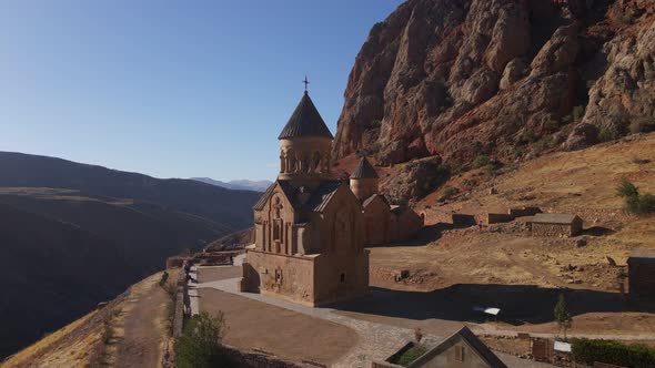 Noravank Monastery in Armenia Aerial View