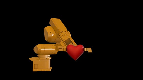 Robot Arm and Heart alt
