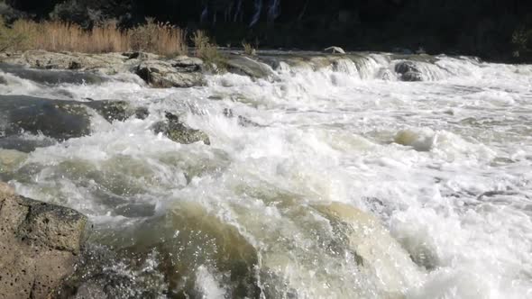 Buckley's falls rapids in Geelong Victoria Australia alt
