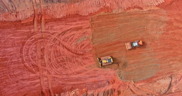 Grader Construction Grader Industrial a Motor Grader of the Process of Leveling for New Building alt