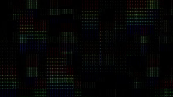 RGB Dots. Loop Overlay