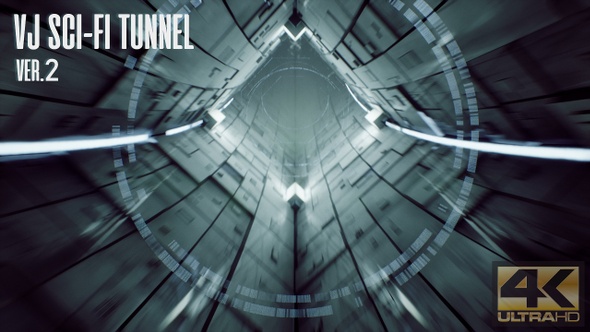 VJ Sci-Fi Tunnel Ver.2