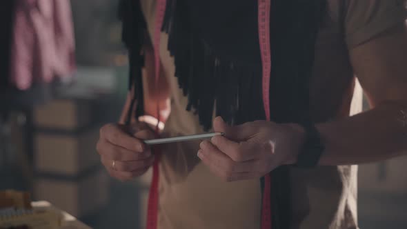 Hands Of Male Designer alt