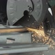 Slow Motion Sawing Metal - VideoHive Item for Sale