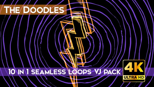 The Doodles VJ Loops Pack alt