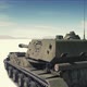 Military Tank in the White Desert - VideoHive Item for Sale