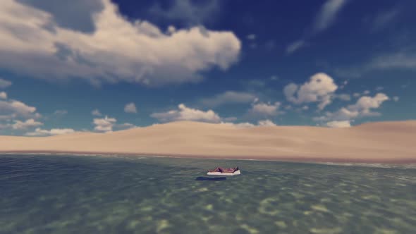 Woman Swimming With Sea Bed alt