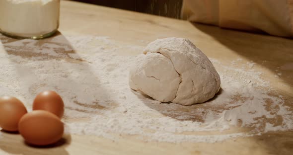 Woman Baker Enjoys the Process of Making Homemade Cakes