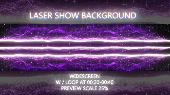 Glamour Neon Vj Laser Widescreen Background alt