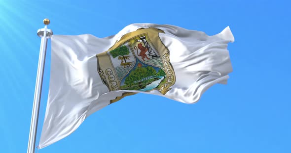 Coahuila de Zaragoza Flag, Mexico alt