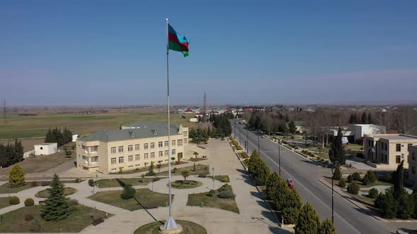 Samux City Azerbaijan dron footage 3