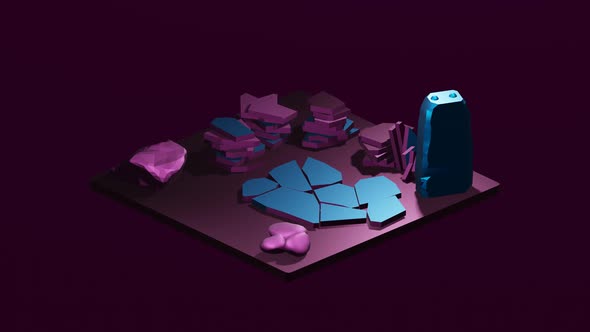 Isometric lunar soil structure alt