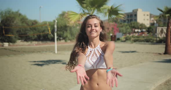 Girl on Travel Vacation