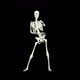 Skeleton Samba Dancing