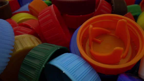 Closeup Shot of Plastic Caps alt