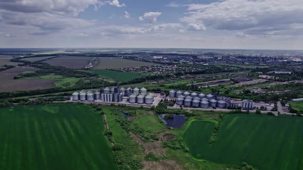 Corn Dryer Silos Inland Grain Terminal alt