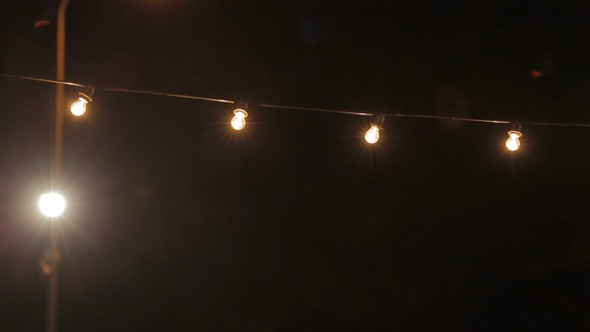 string of light bulbs