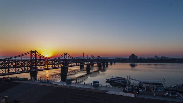 The Yalu River Broken Bridge alt