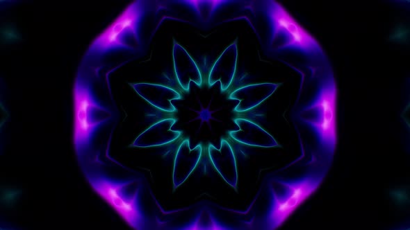 Vj Neon Kaleidoscope Loop 4K 01 alt