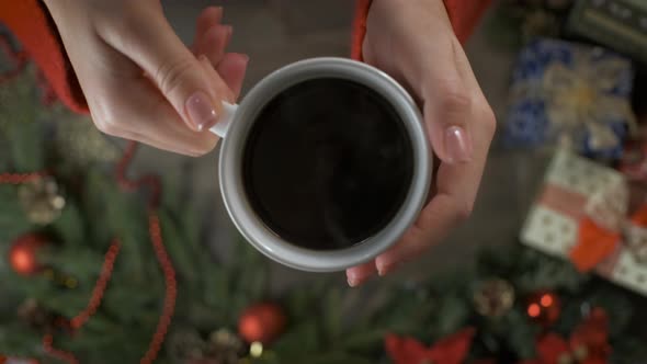 Hot Coffe in Female Hands alt