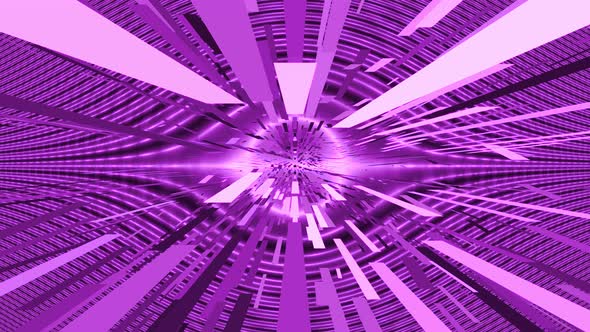 4K Purple Blockchain Data Background Seamless Loop V2, Motion Graphics