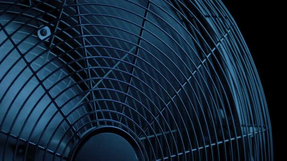 Fan In Dark Room Starts And Stops alt