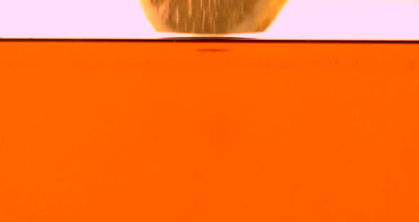 Closeup Process Of Making Drink