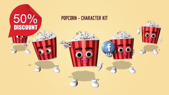 Popcorn - Character Kit