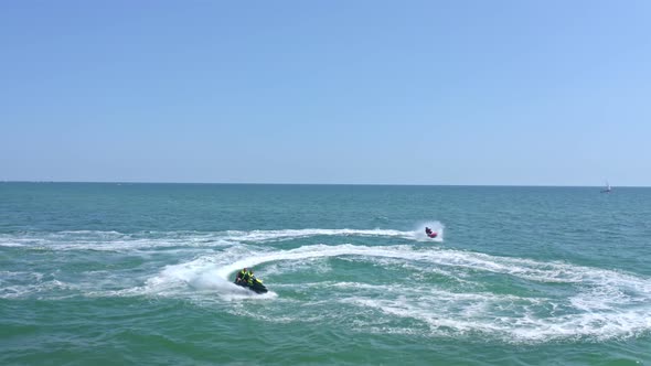 Jet Ski Black Sea Ukraine.