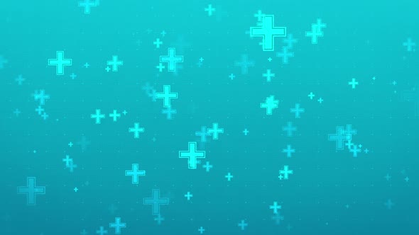 Blue Green Background Plus Icon Floating Beautiful alt