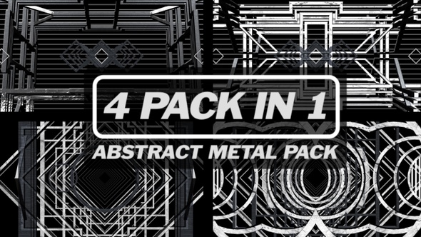 Abstract Metal Pack