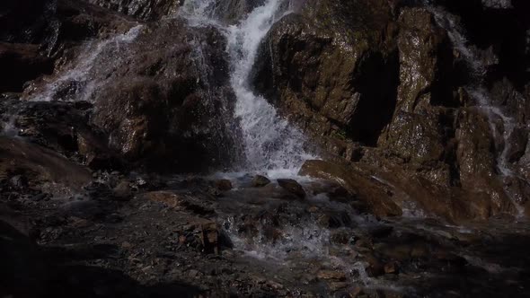 Shirlak Waterfall in Altai