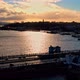 Aerial View of Galata Bridge at Sunrise - VideoHive Item for Sale