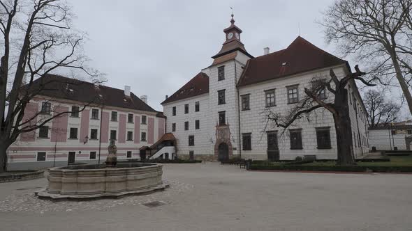 Trebon Castle, South Bohemia. Czech Republic