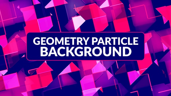 Geometry Particle Background