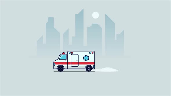 Emergency ambulance alt