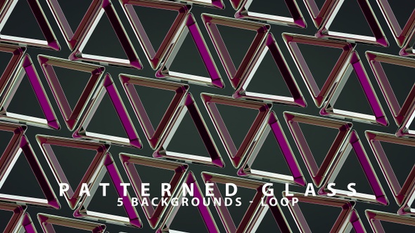 Patterned Glass Background Set