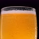 Fresh Beer in a Glass on a Black Background - VideoHive Item for Sale