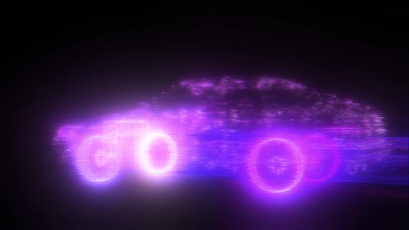 Jdm Car Hologram 4k