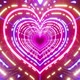 Neon Heart VJ Loop Background - VideoHive Item for Sale