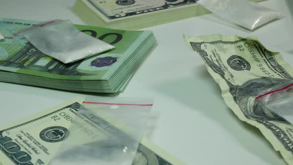 Drugs And Illegal Profits From The Sale Of Cocaine alt