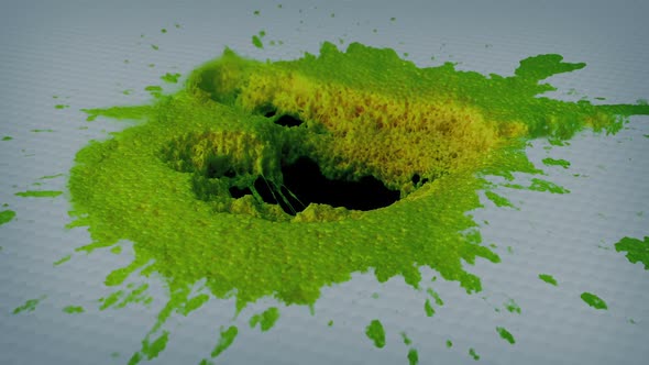 Acid Burns Through Lab Floor Scifi Scene alt