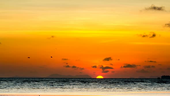 4K Time lapse sunrise  alt