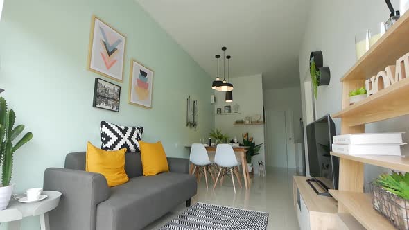 Colorful House Decoration/ Living Area and Dining Area Walkthrough alt
